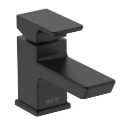Bristan Cobalt Basin Mixer Black Inc Click Waste COB BAS BLK