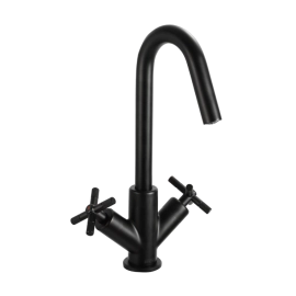 Bristan Cruzar Basin Mixer Black CRU BAS BLK