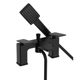 Bristan Delgado Bath Shower Mixer Black DEL BSM BLK