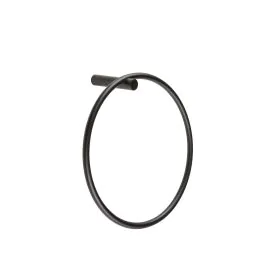 Vasca Nulla Towel Ring - Black