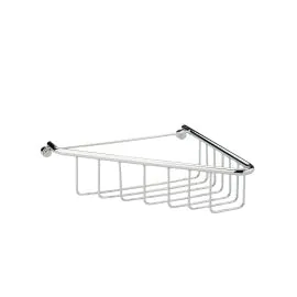 Vasca Angolo 1-Tier Corner Shower Caddy - Chrome
