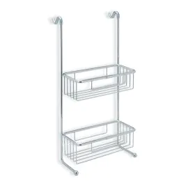 Vasca Gancio 2-Tier Shower Caddy - Chrome