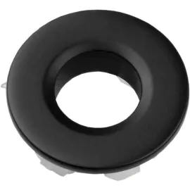 Vasca Overflow Ring for Resin Basins - Matt Black