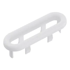 Vasca Oval Overflow Ring - White