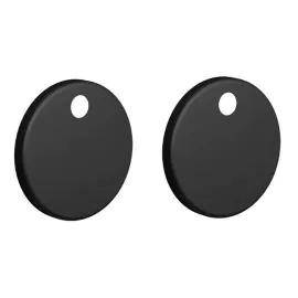Vasca Toilet Seat Cover Caps - Matt Black
