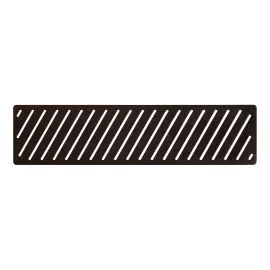 Envy Linear Tray Waste Cover - Matt Black