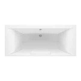 Vasca Piazza Deluxe Square Double End 1700x750x550mm 0TH Bath w/Legs
