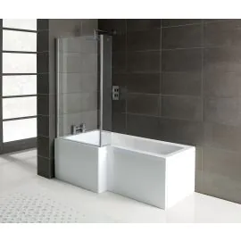 Vasca L-Shape Single End 1700x700-850x410mm 0TH Bath Only (LH)