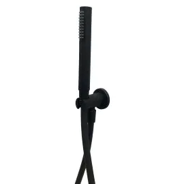 Vema Timea Black Round Handheld Showerhead DICM0378
