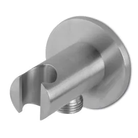 Vema Tiber Handset Wall Bracket & Outlet - St/Steel DICM0416