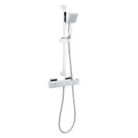 Vasca Scatola Cool-Touch Thermostatic Bar Mixer Shower - Chrome