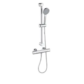 Vasca Stella Cool-Touch Thermostatic Bar Mixer Shower - Chrome