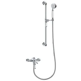 Vasca 1863 Shower Pack One - Concentric Single Outlet Shower Valve & Riser Kit - Chrome