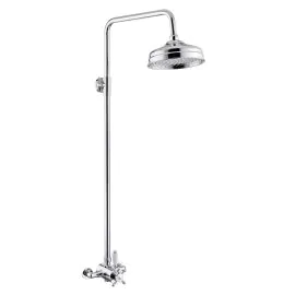 Vasca 1863 Shower Pack Two - Concentric Single Outlet Shower Valve & Overhead Kit - Chrome