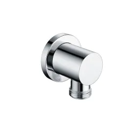 Vasca Round Wall Outlet Elbow - Chrome