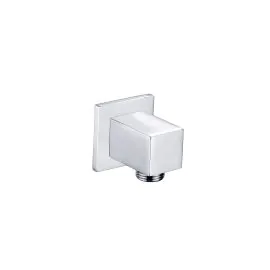 Vasca Square Wall Outlet Elbow - Chrome
