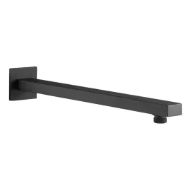 Vasca Cosmo 350mm Square Shower Arm - Matt Black