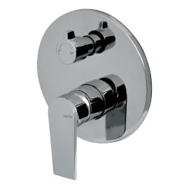 Vema Timea Chrome Two Outlet Shower Mixer w/Diverter DICM0756