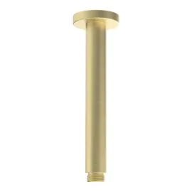Vasca Urus 180mm Round Ceiling Arm - Brushed Brass