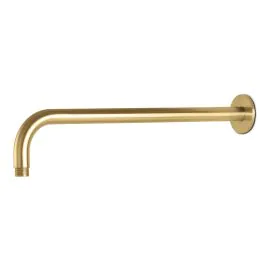 Vema Tiber 400mm Shower Arm - Brushed Brass DICM0856