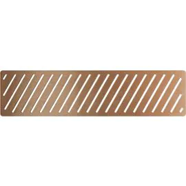 Envy Linear Tray Waste Cover - Brushed Bronze