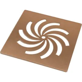 Envy Ultra-Slim Tray Waste Cover - Brushed Bronze