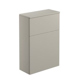 Vasca Crema 600mm Floor Standing WC Unit - Matt Latte 
