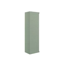 Vasca Costola 350mm Wall Hung 1 Door Tall Unit - Matt Willow Green 