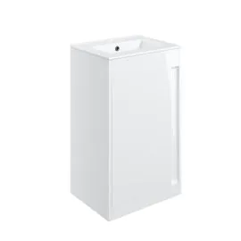Vasca Rapallo 510mm Floor Standing Unit Inc. Basin - White Gloss 