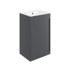 Vasca Rapallo 510mm Floor Standing Unit Inc. Basin - Matt Graphite Grey 