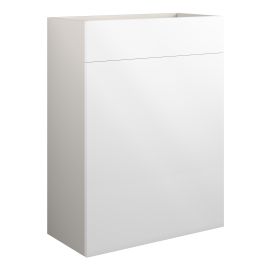Vasca Liscio 600mm Standard WC Unit - White Gloss (Grey Cab) 