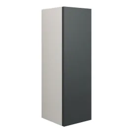 Vasca Liscio 200mm Slim Base Unit - Matt Graphite Grey (Grey Cab) 
