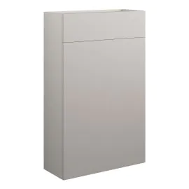 Vasca Liscio 500mm Slim WC Unit - Matt Dove Grey (Grey Cab) 