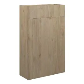 Vasca Liscio 500mm Slim WC Unit - Havana Oak (Oak Cab) 