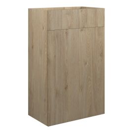 Vasca Liscio 500mm Standard WC Unit - Havana Oak (Oak Cab) 
