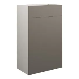 Vasca Liscio 500mm Standard WC Unit - Matt Stone (Grey Cab) 