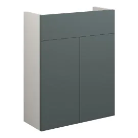 Vasca Liscio 500mm Slim Basin Unit - Matt Green (Grey Cab) 