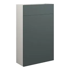 Vasca Liscio 500mm Slim WC Unit - Matt Green (Grey Cab) 