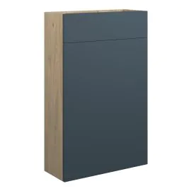 Vasca Liscio 500mm Slim WC Unit - Matt Arley Blue (Oak Cab) 
