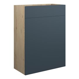 Vasca Liscio 600mm Standard WC Unit - Matt Arley Blue (Oak Cab) 