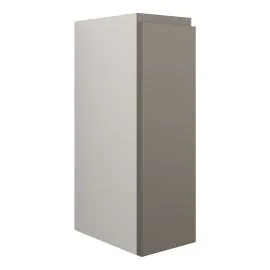 Vasca Salto 200mm Standard Toilet Roll Unit - Matt Stone (Grey Cab) 
