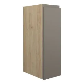 Vasca Salto 200mm Standard Toilet Roll Unit - Matt Stone (Oak Cab) 