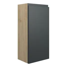 Vasca Salto 300mm Slim Base Unit - Matt Graphite Grey (Oak Cab) 