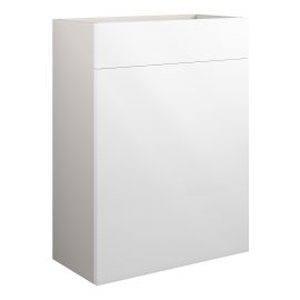 Vasca Salto 600mm Standard WC Unit - White Gloss (Grey Cab) 
