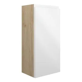 Vasca Salto 300mm Slim Base Unit - White Gloss (Oak Cab) 