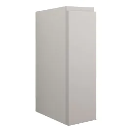 Vasca Salto 200mm Standard Toilet Roll Unit - Matt Dove Grey (Grey Cab) 