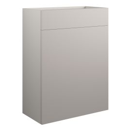 Vasca Salto 600mm Standard WC Unit - Matt Dove Grey (Grey Cab) 