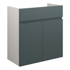 Vasca Salto 600mm Standard Basin Unit - Matt Green Camo (Grey Cab) 