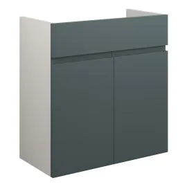 Vasca Salto 600mm Standard Basin Unit - Matt Green Camo (Grey Cab) 