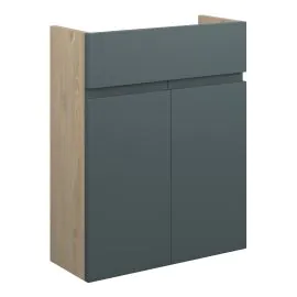 Vasca Salto 500mm Slim Basin Unit - Matt Green Camo (Oak Cab) 